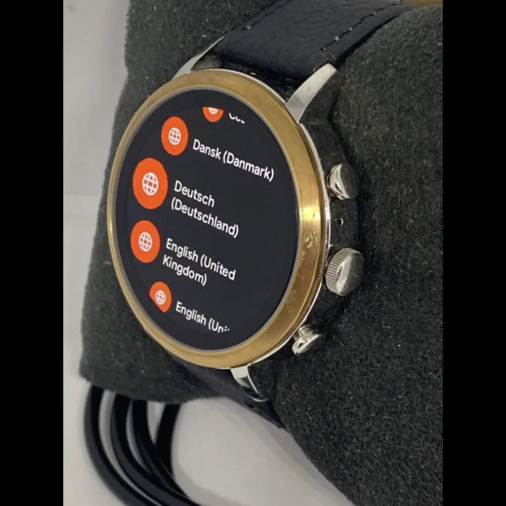 Fossil Gen 4 Authentic Digital Dial Smart Watch Custom Band FTW6016 AB589